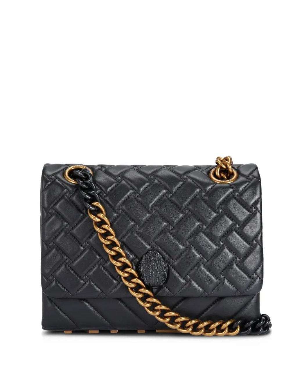 Kurt Geiger Gray Large Kensington Bag