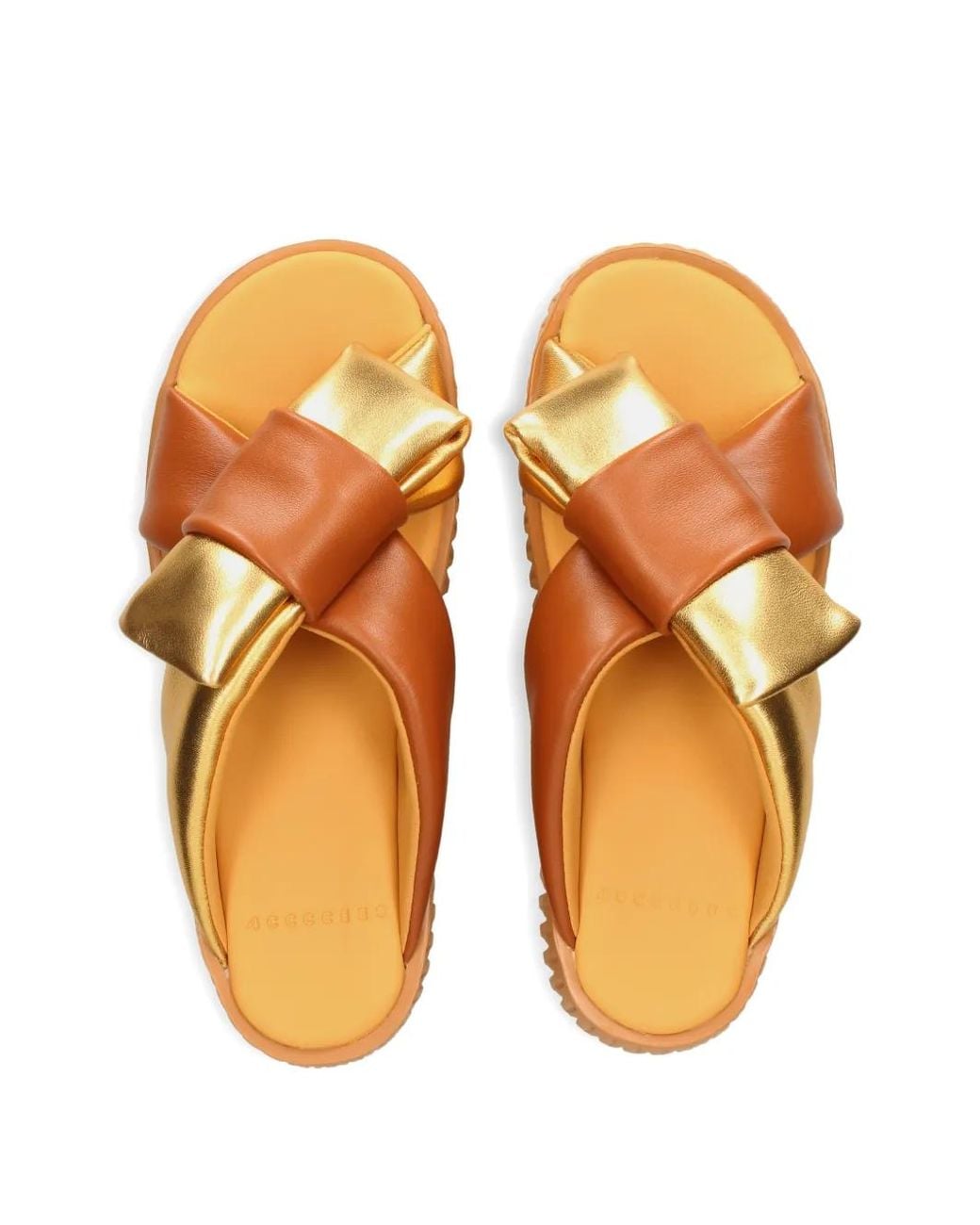 4Ccccees Brown Plia Sandalen Mit Plateausohle