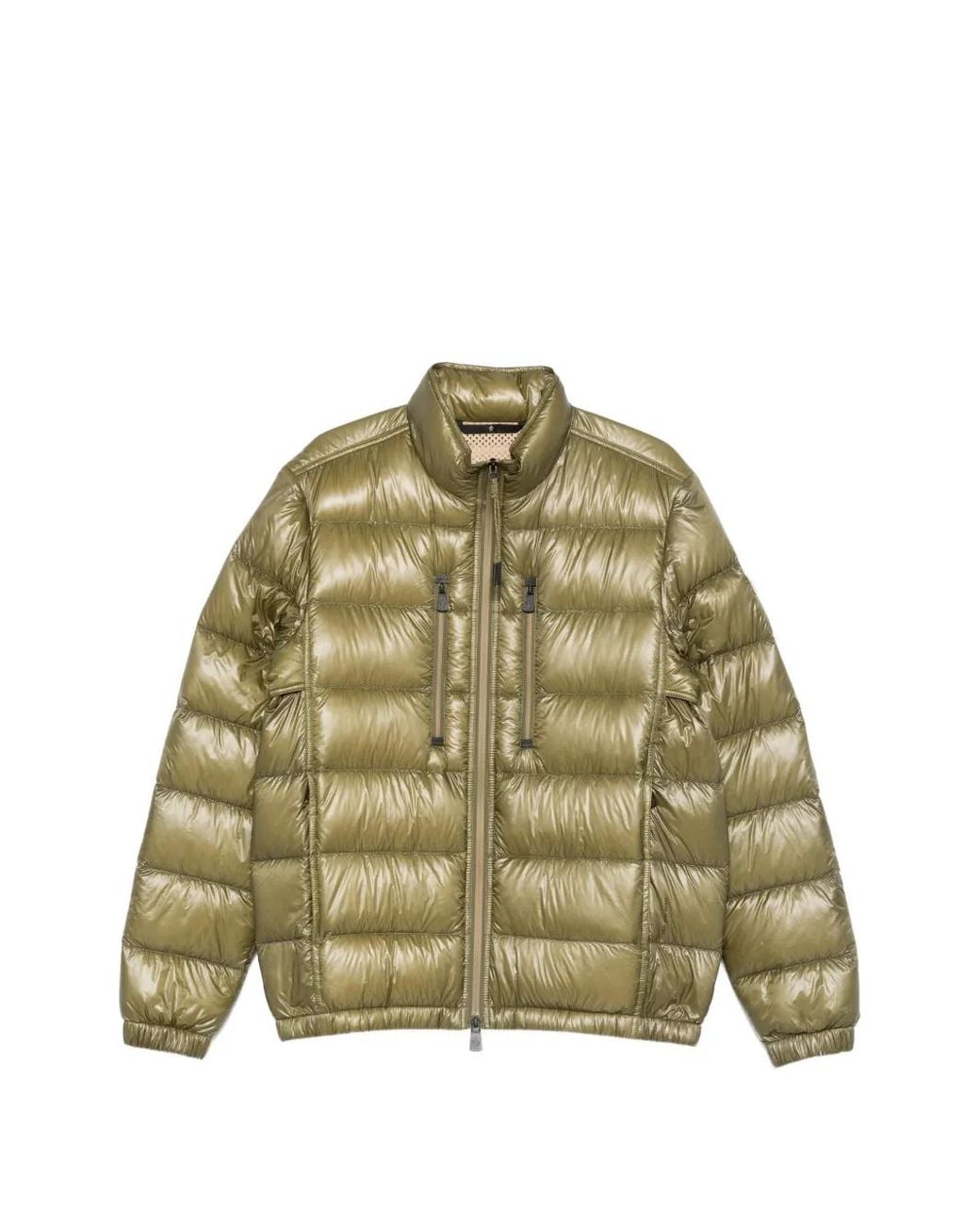 Moncler Green Doudoune Orres À Fermeture Zippée for men