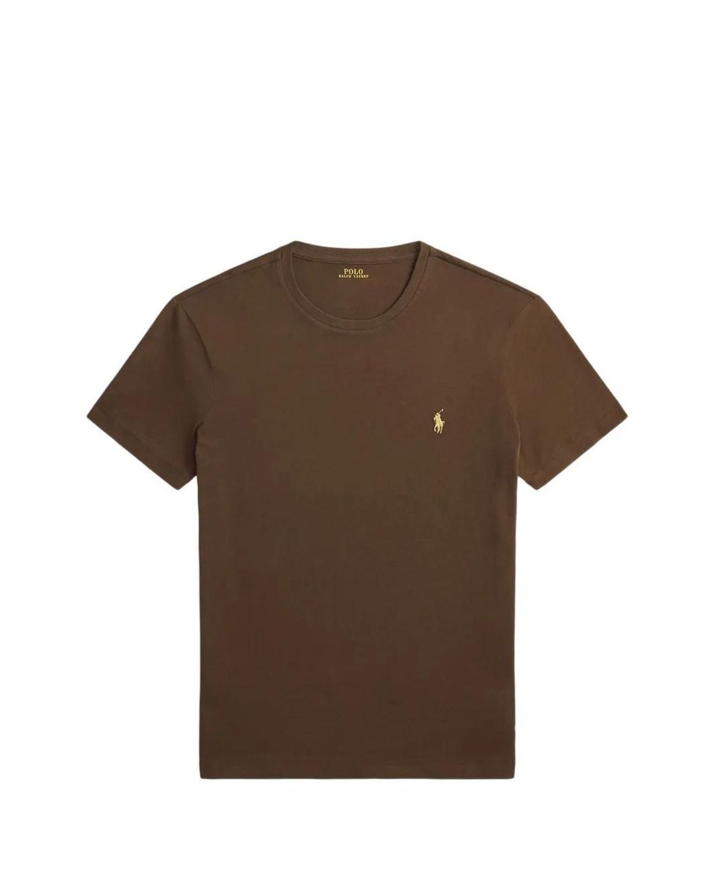 Polo Ralph Lauren Brown Short Sleeve T Shirt for men