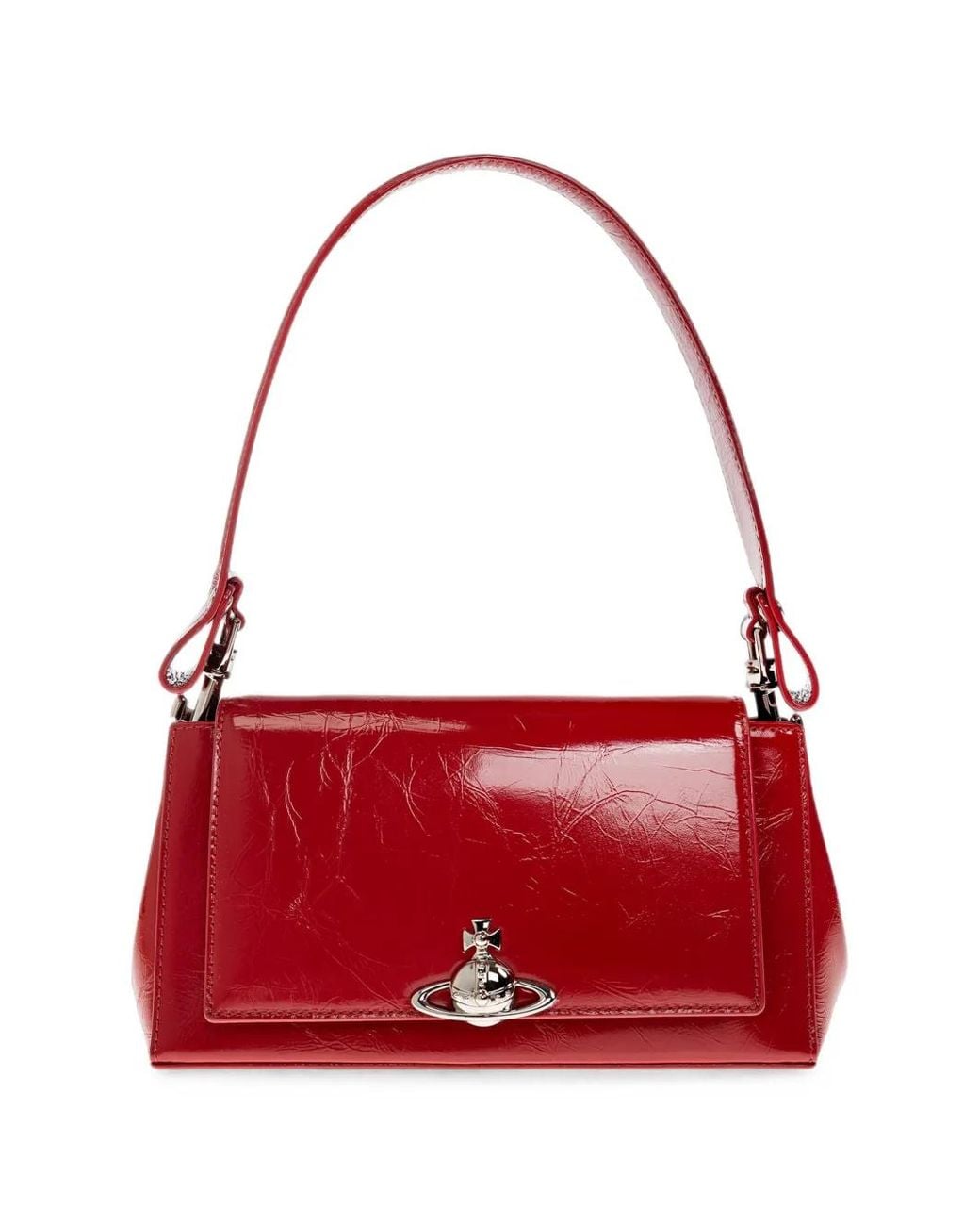 Vivienne Westwood Red Hazel Medium Shoulder Bag