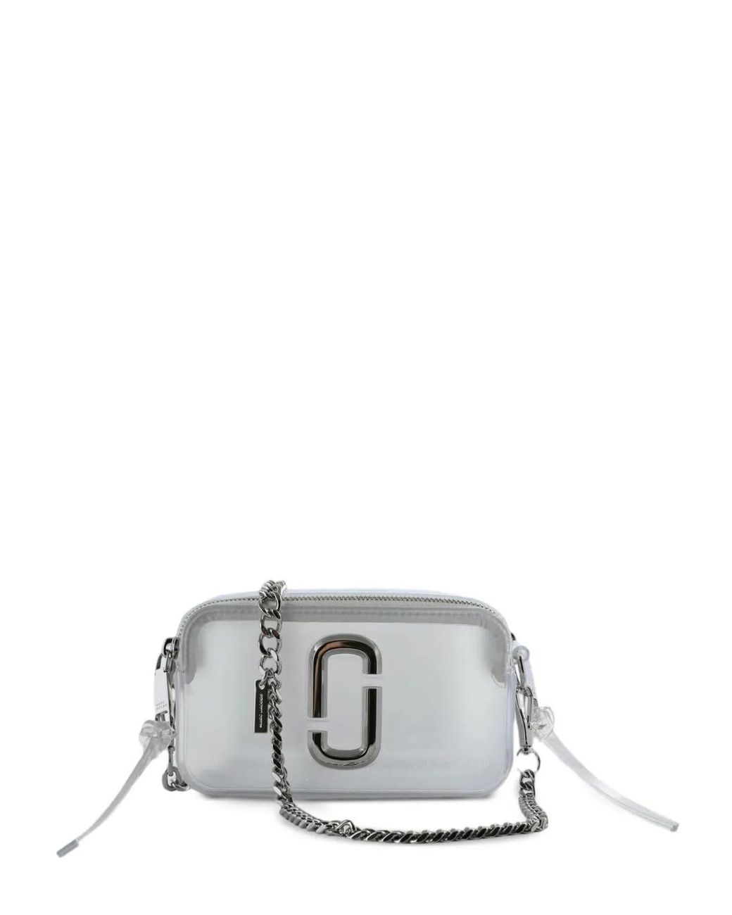 Marc Jacobs Metallic The Snapshot Chain-Link Cross Body Bag