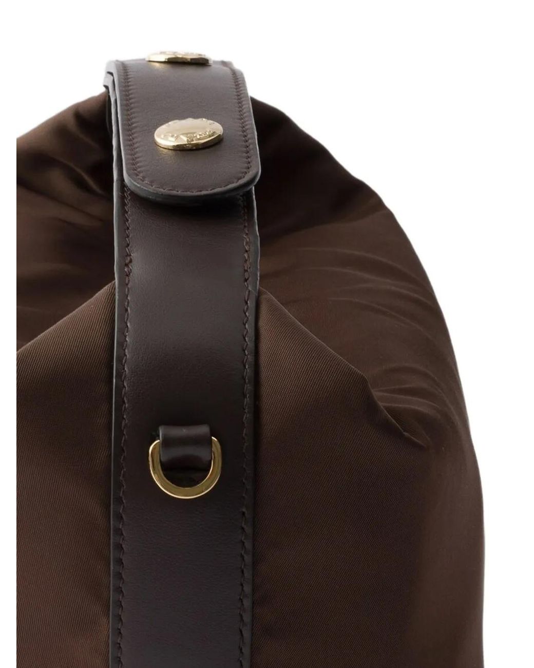 Bolso Chérie Mini Prada de color Brown
