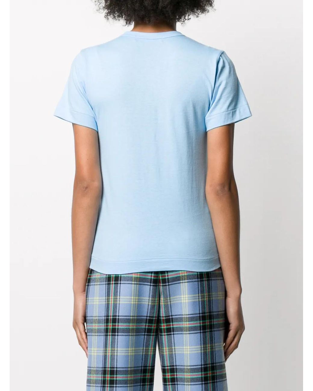 COMME DES GARÇONS PLAY Red Heart-Print Crew Neck T-Shirt