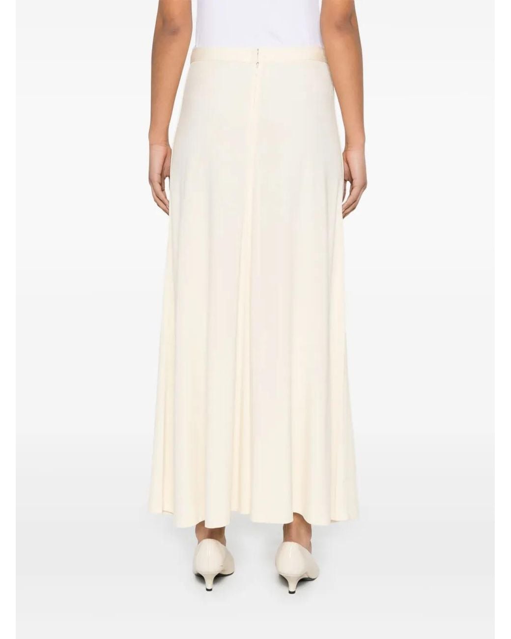 Totême Natural Jersey Long Skirt