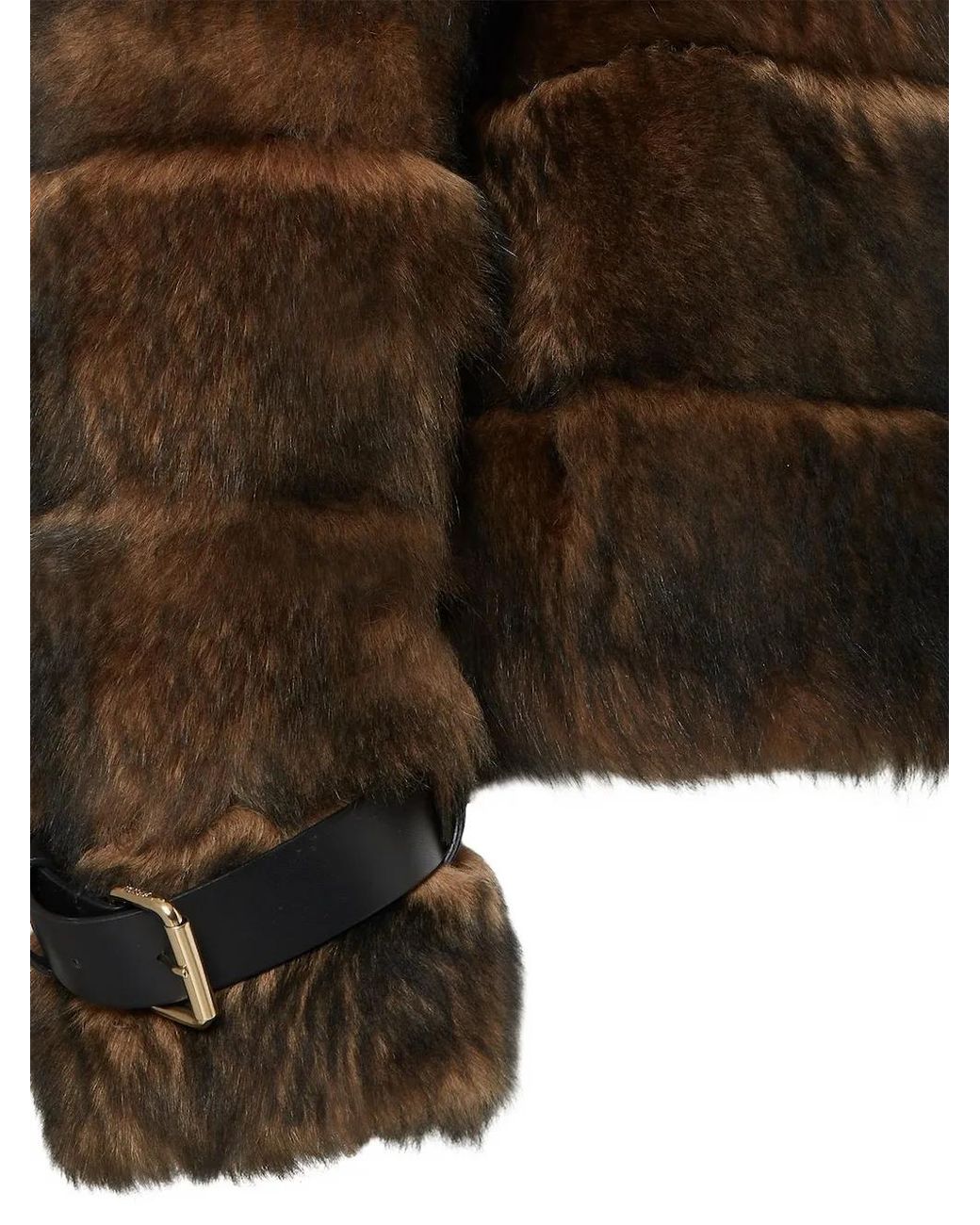 Shearling Jacket di Fendi in Brown