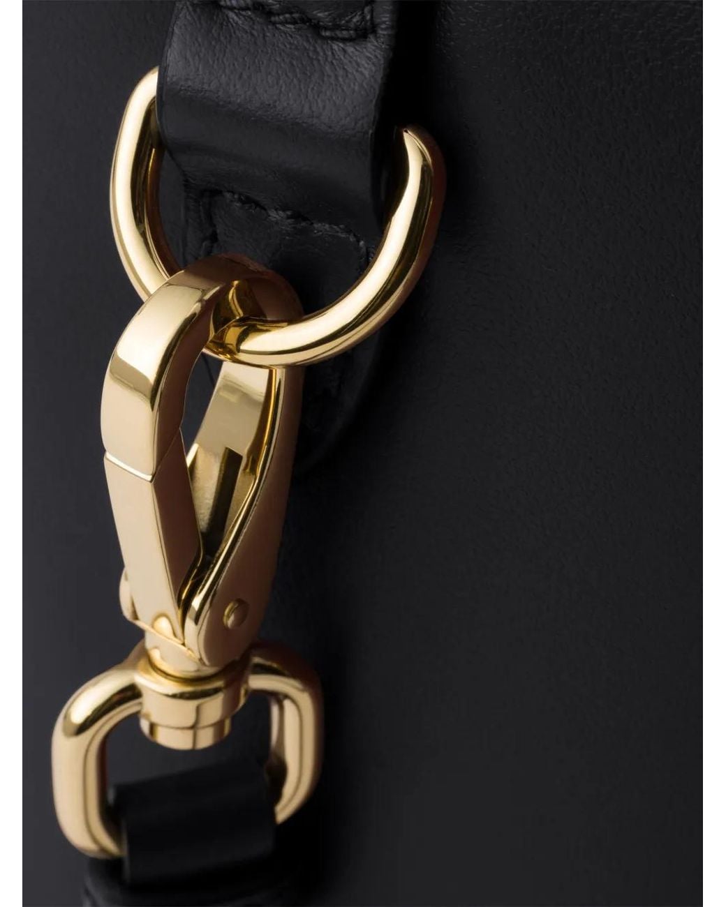 Prada Black Carry Mini Leather Handbag