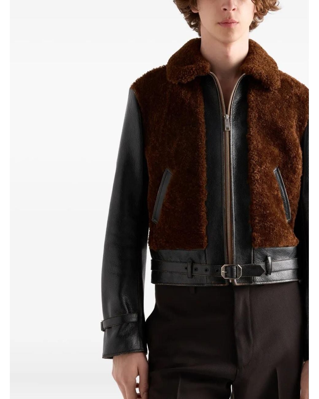 Prada Brown Jackets for men