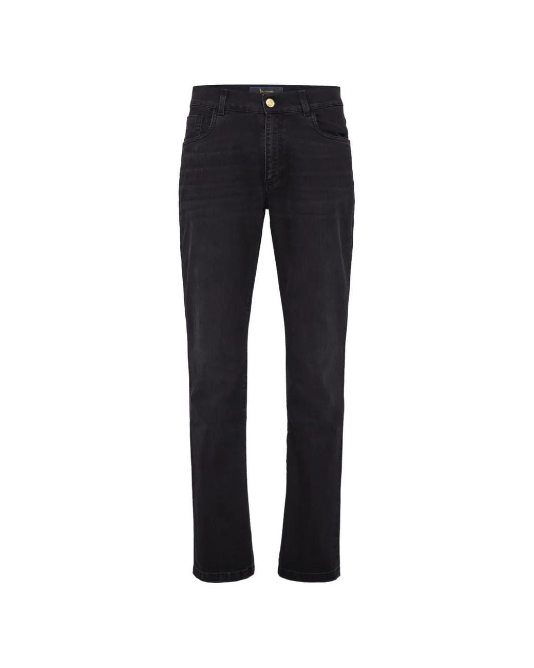 Billionaire Blue Jean Brodé À Effet Délavé for men