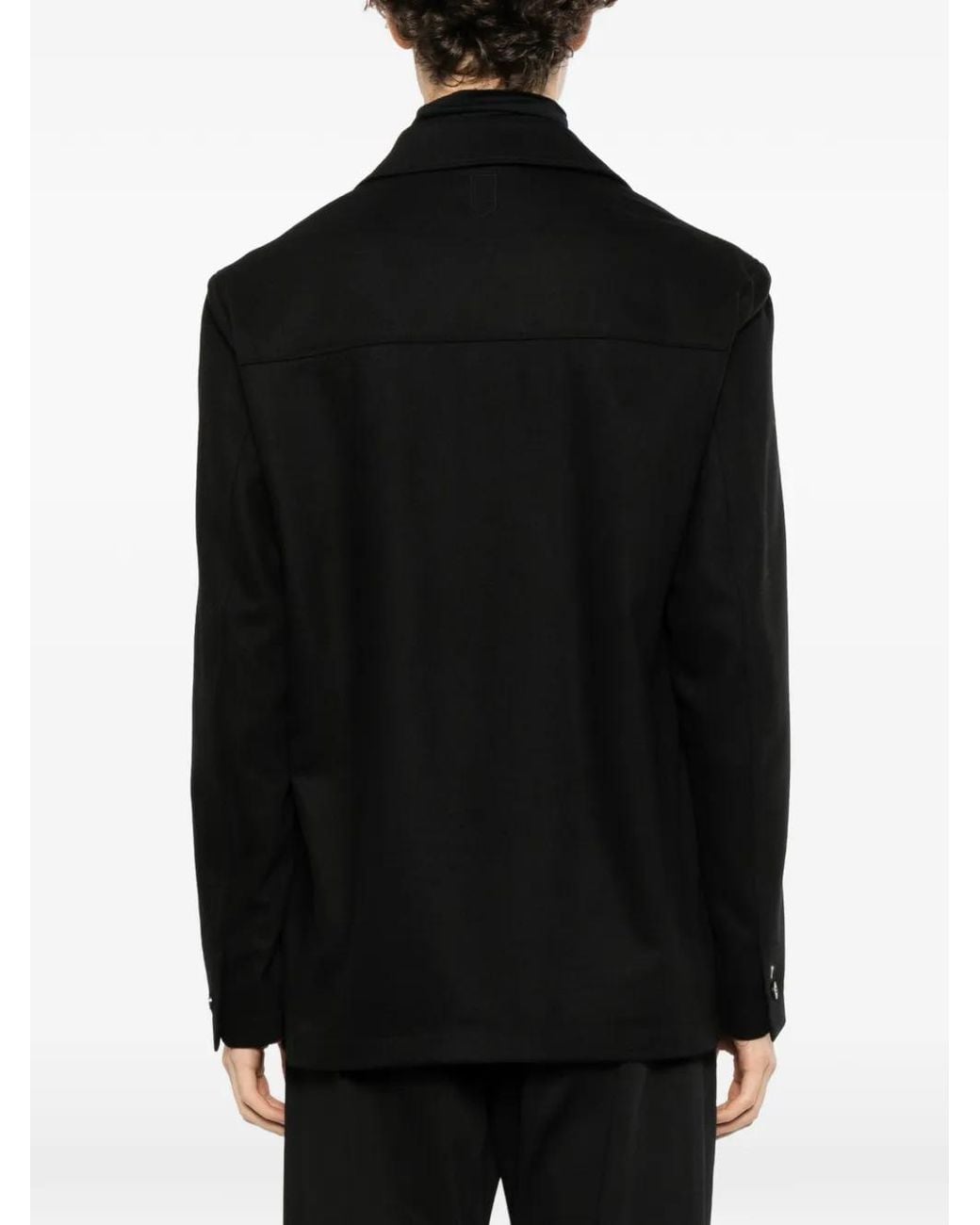 Canali Black Single-Breasted Jacket for men