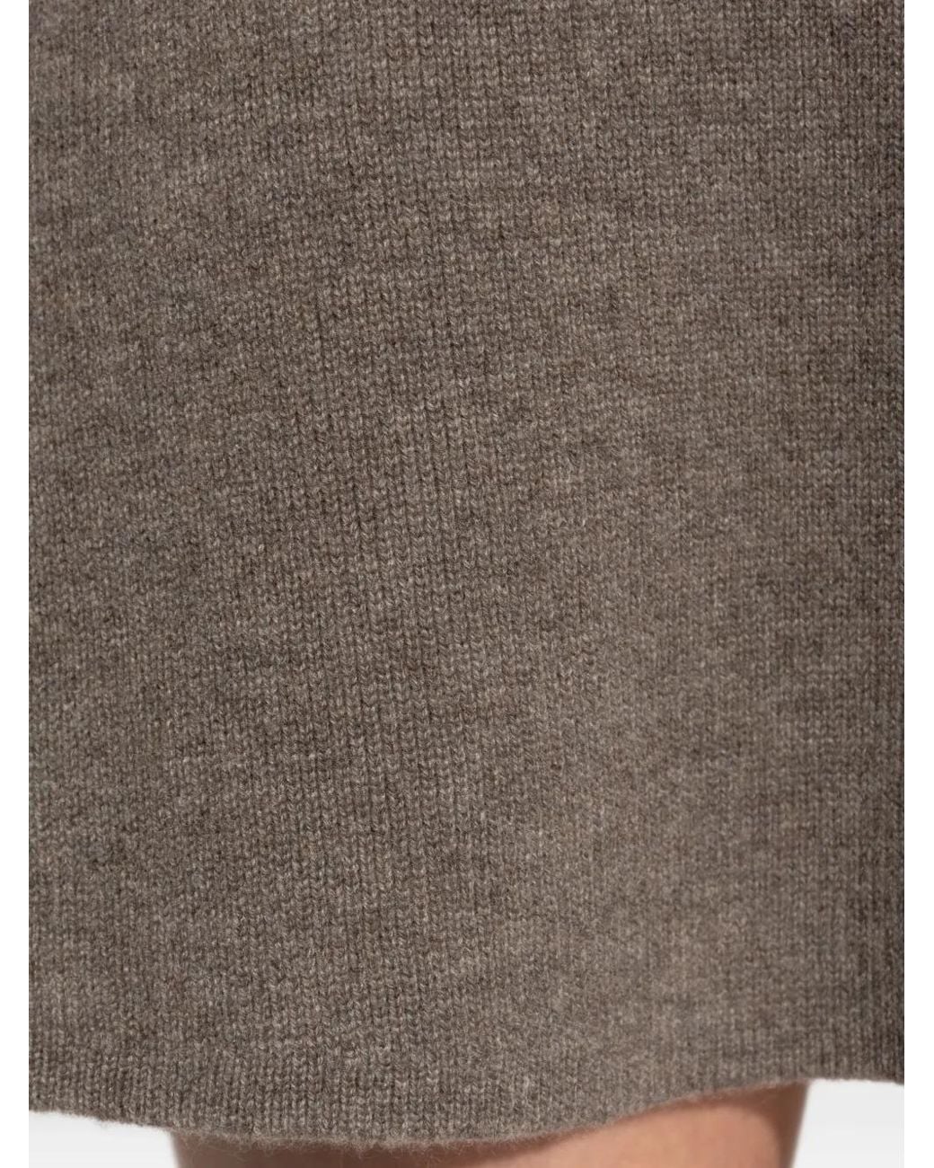Lisa Yang Ribgebreide Mini-Rok in het Gray