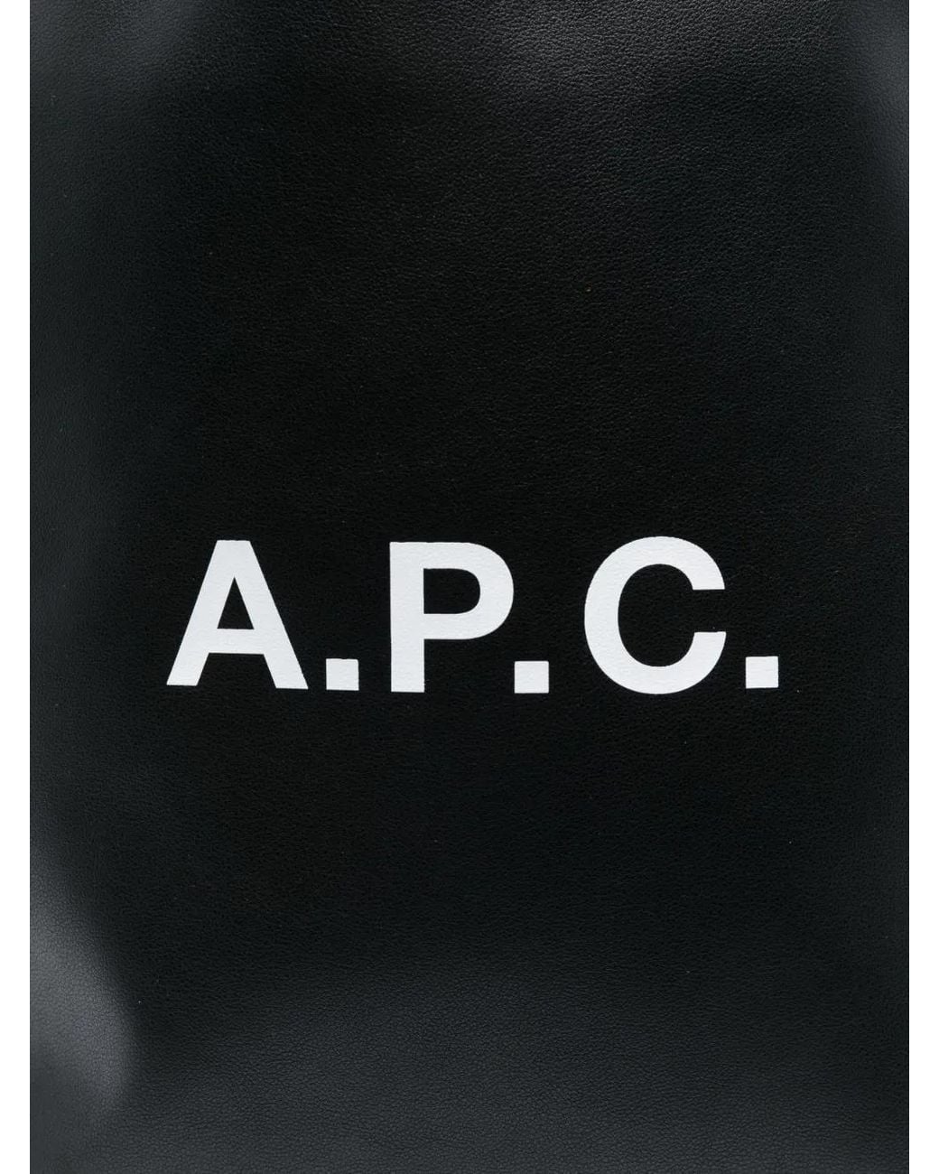 A.P.C. Black A. P.C. A. P.C. Ninon Small Tote Bag for men