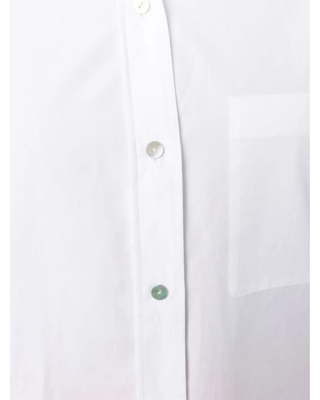 Vince Klassieke Blouse in het White