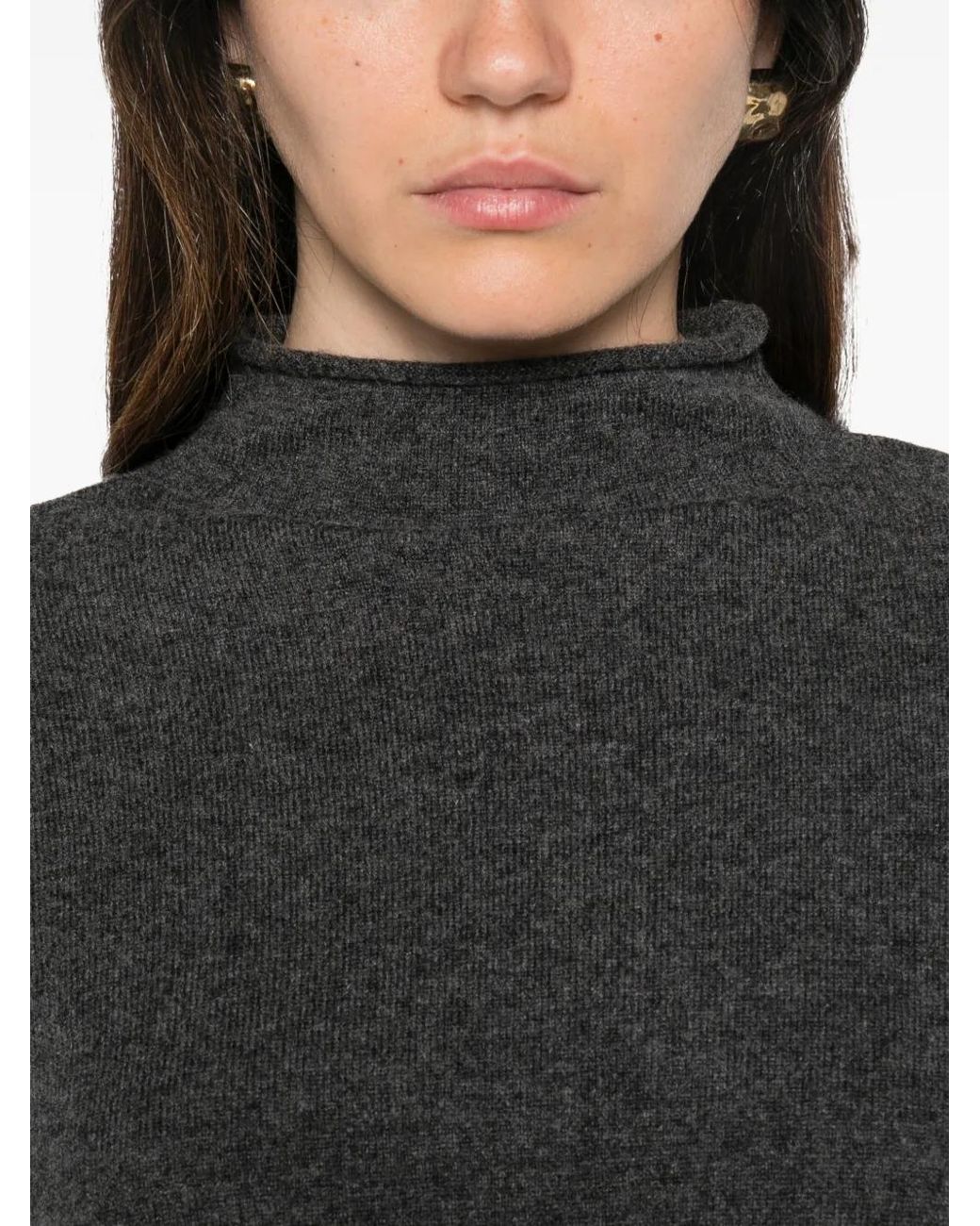 MLM Label Black Pullover Mit Cut-Out
