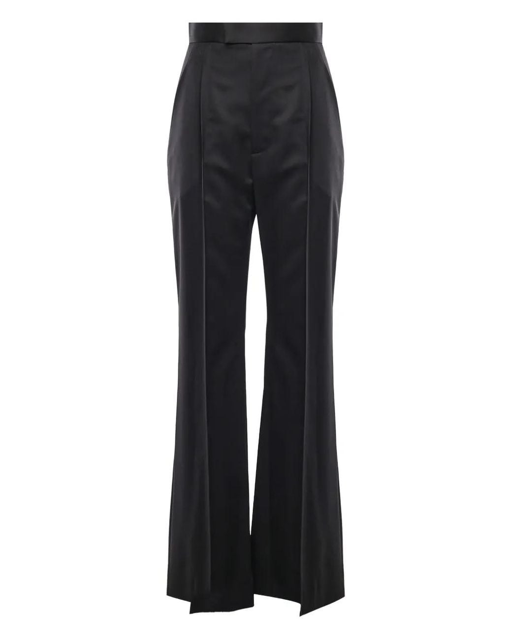 Vivienne Westwood Black Flared Wool Trousers