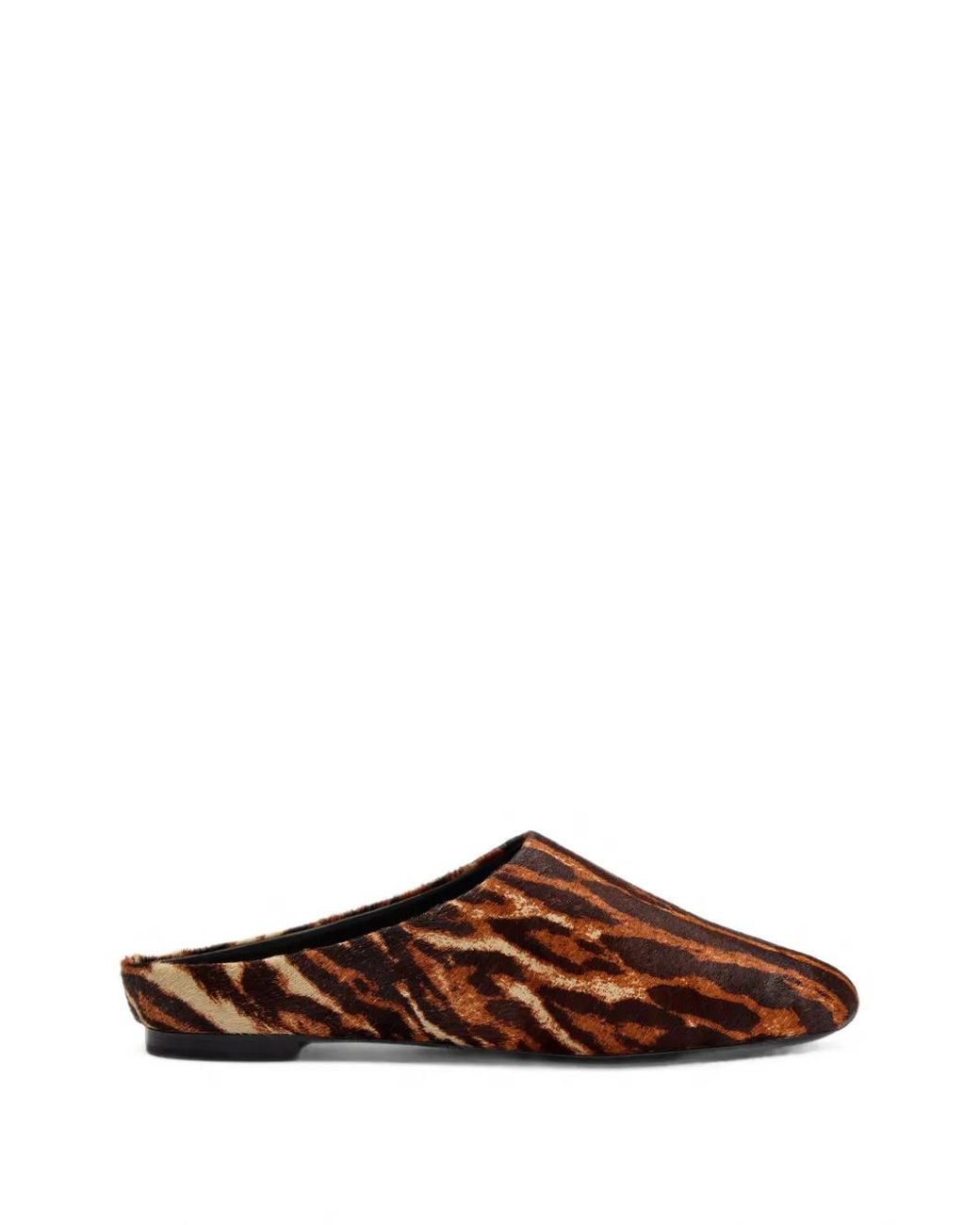 Simon Miller Brown Riad Leopard-Print Mules