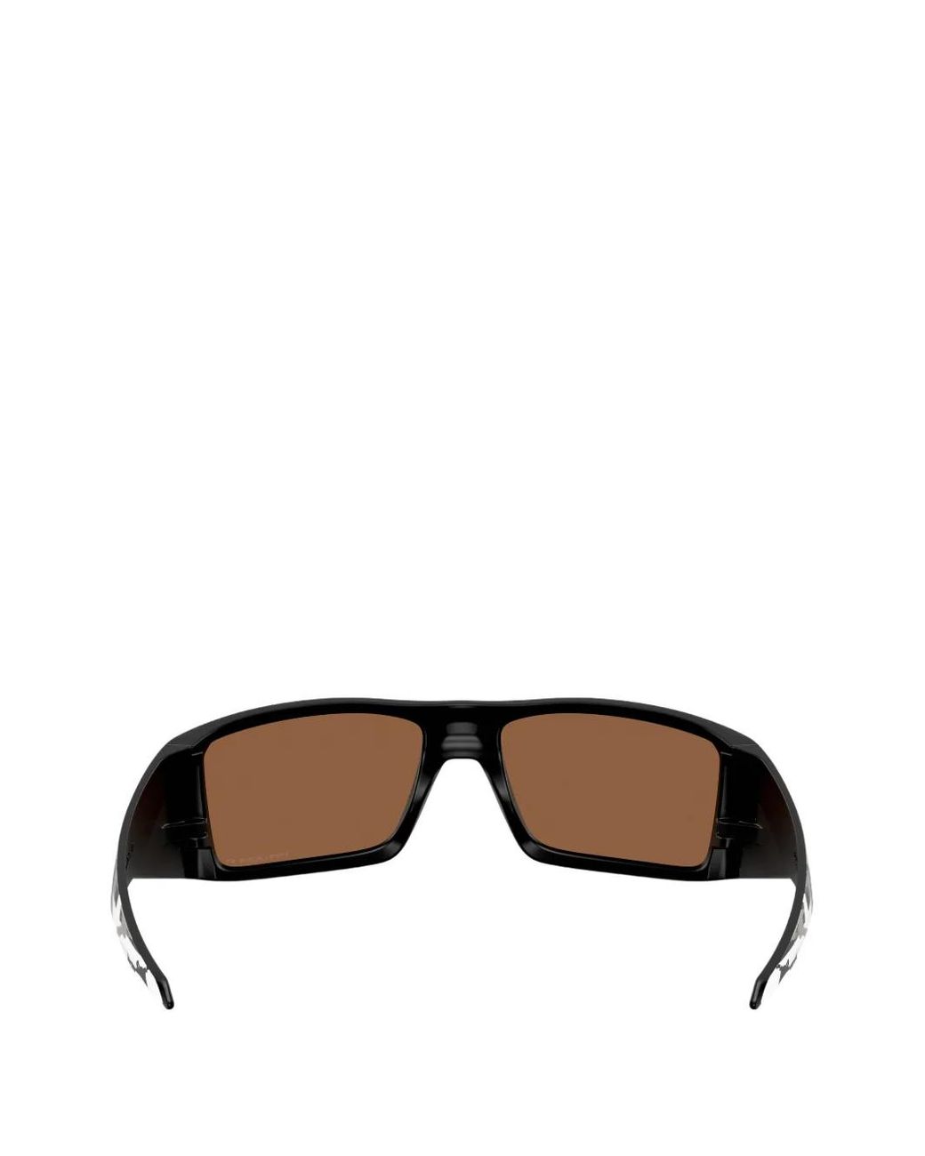 Oakley Black Heliostat Prizm Rectangle-Frame Sunglasses for men