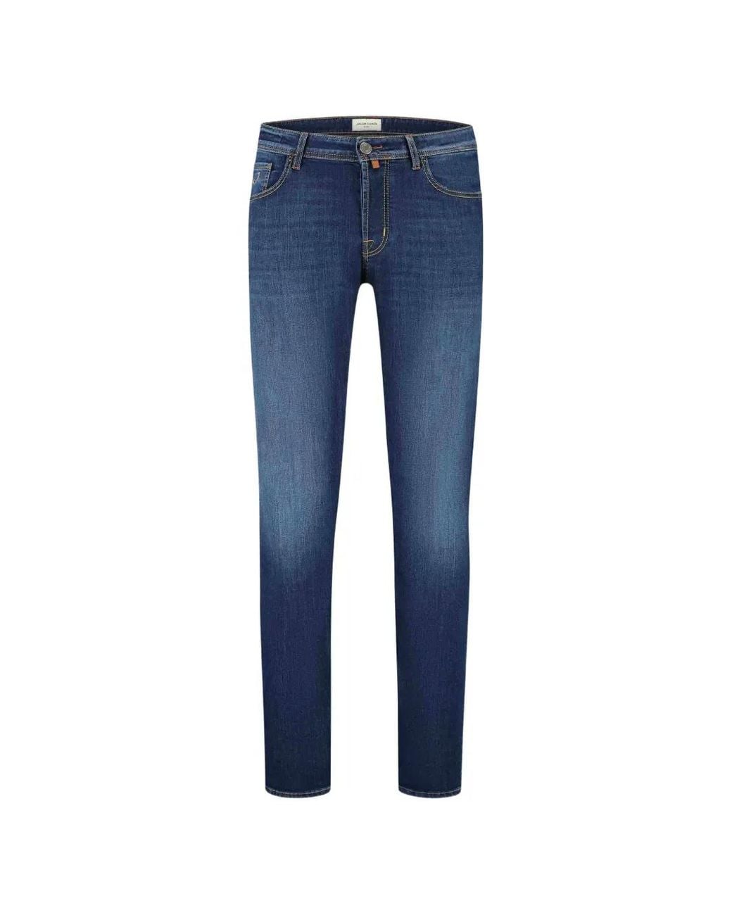Jacob Cohen Blue Bard Nos Belt Loops Slim-Fit Jeans for men