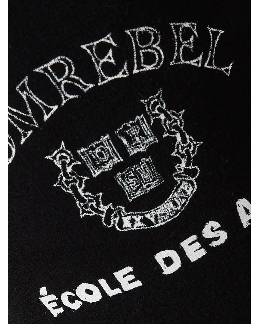 DOMREBEL Black Drawstring Track Pants for men