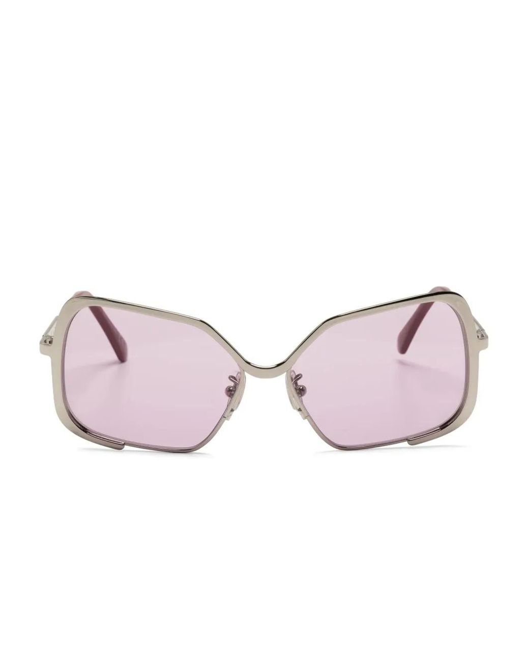 Marni Pink Unila Oversized-Frame Sunglasses