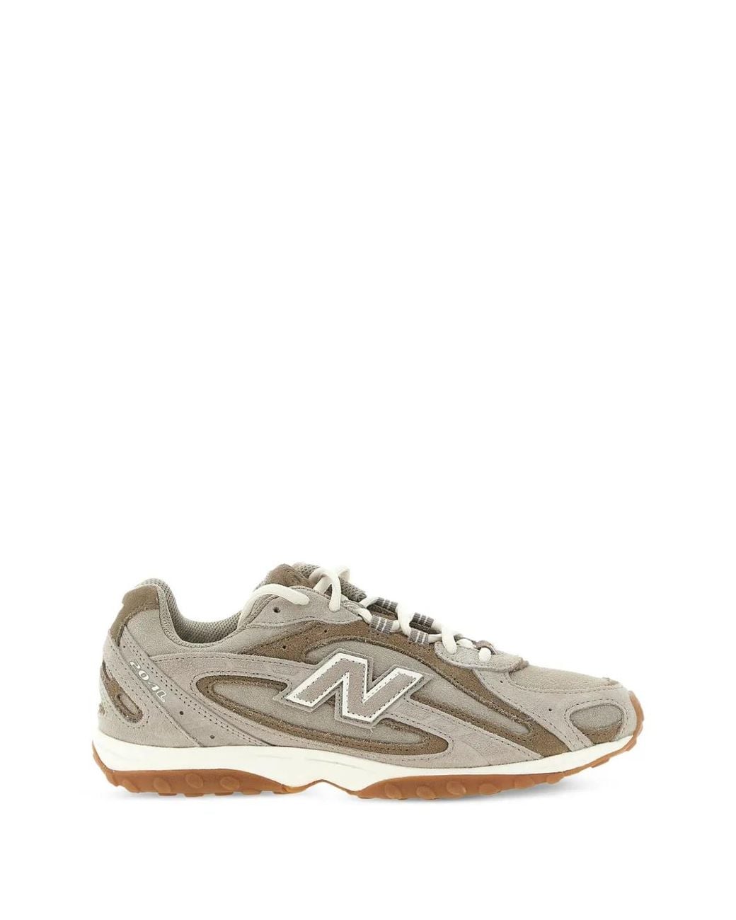 New Balance White 204L Suede Sneakers