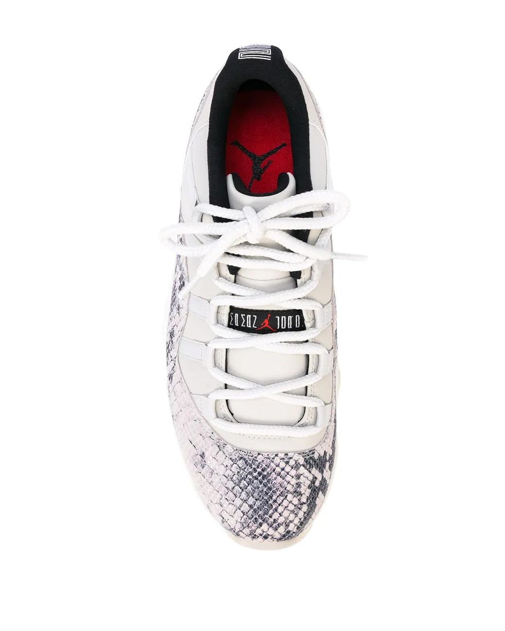 Nike Multicolor Air 11 Retro Low "Snakeskin Light Bone" Sneakers