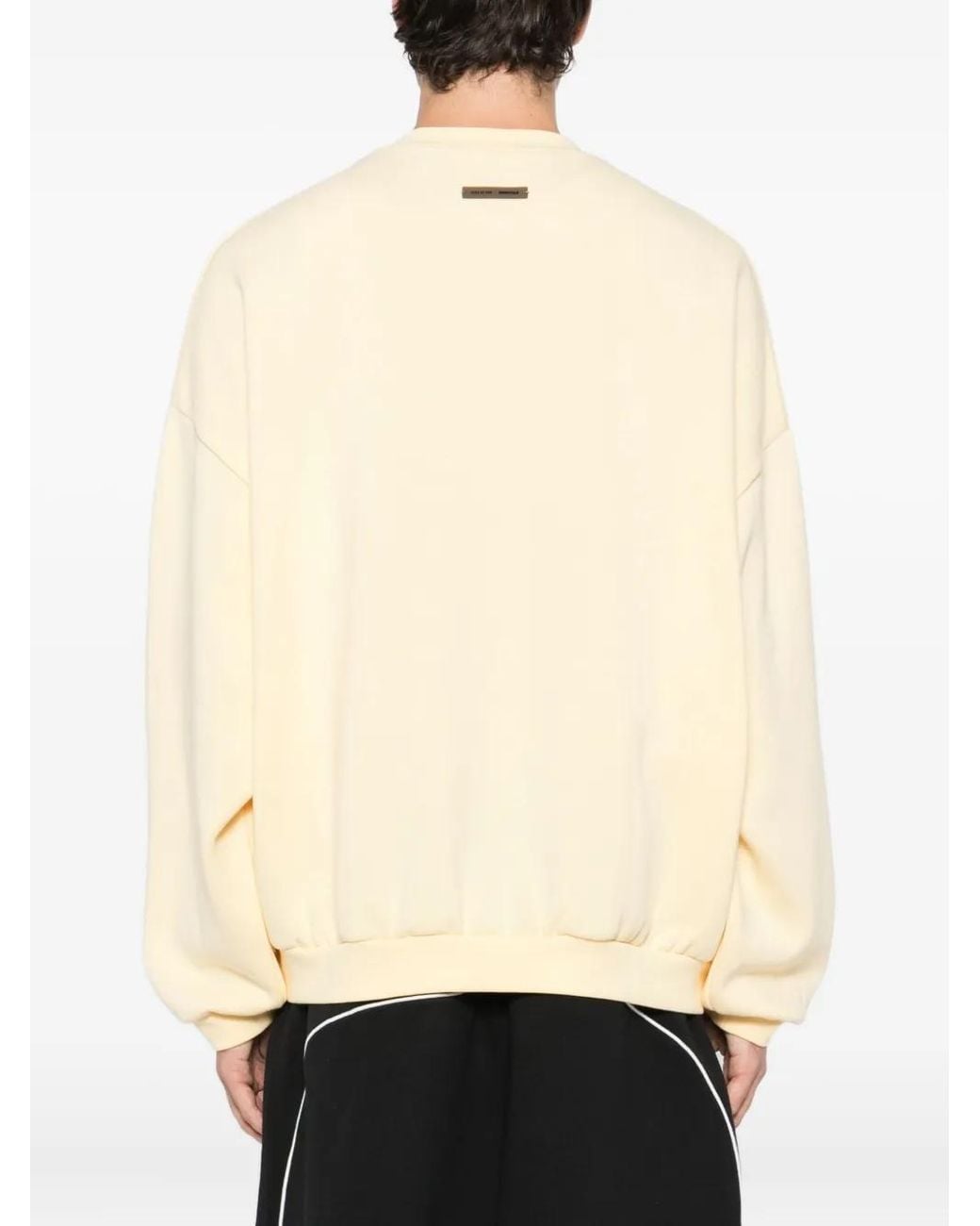 Fear Of God Natural Logo-Appliqu Sweater for men