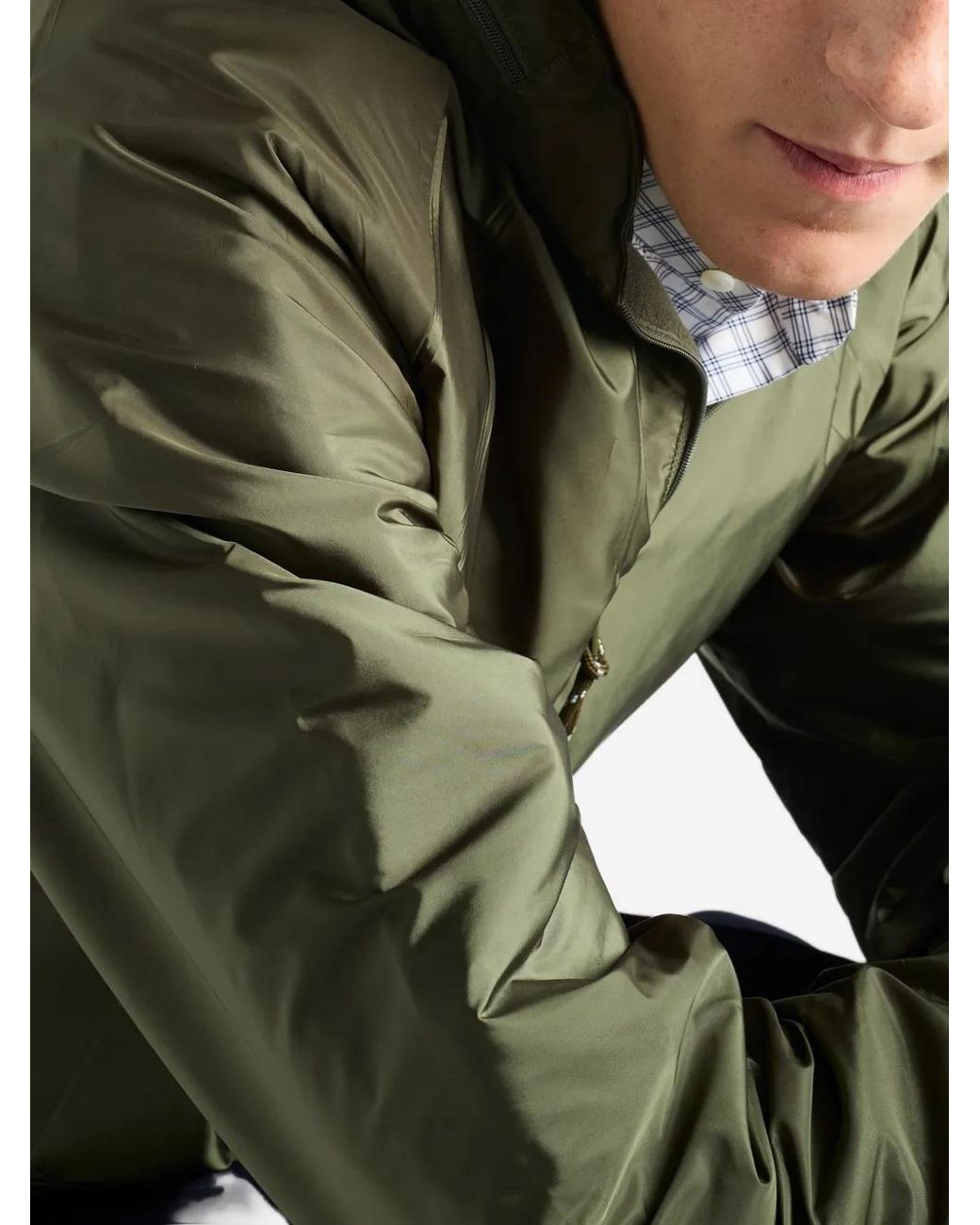 Giubbotto Con Cappuccio di Prada in Green da Uomo