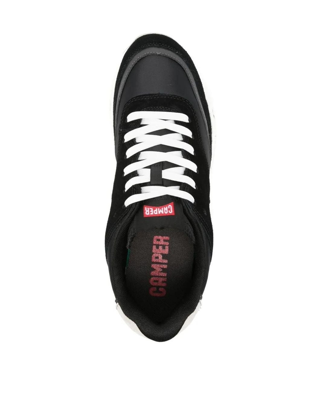 Camper Black Drift Suede Sneakers for men