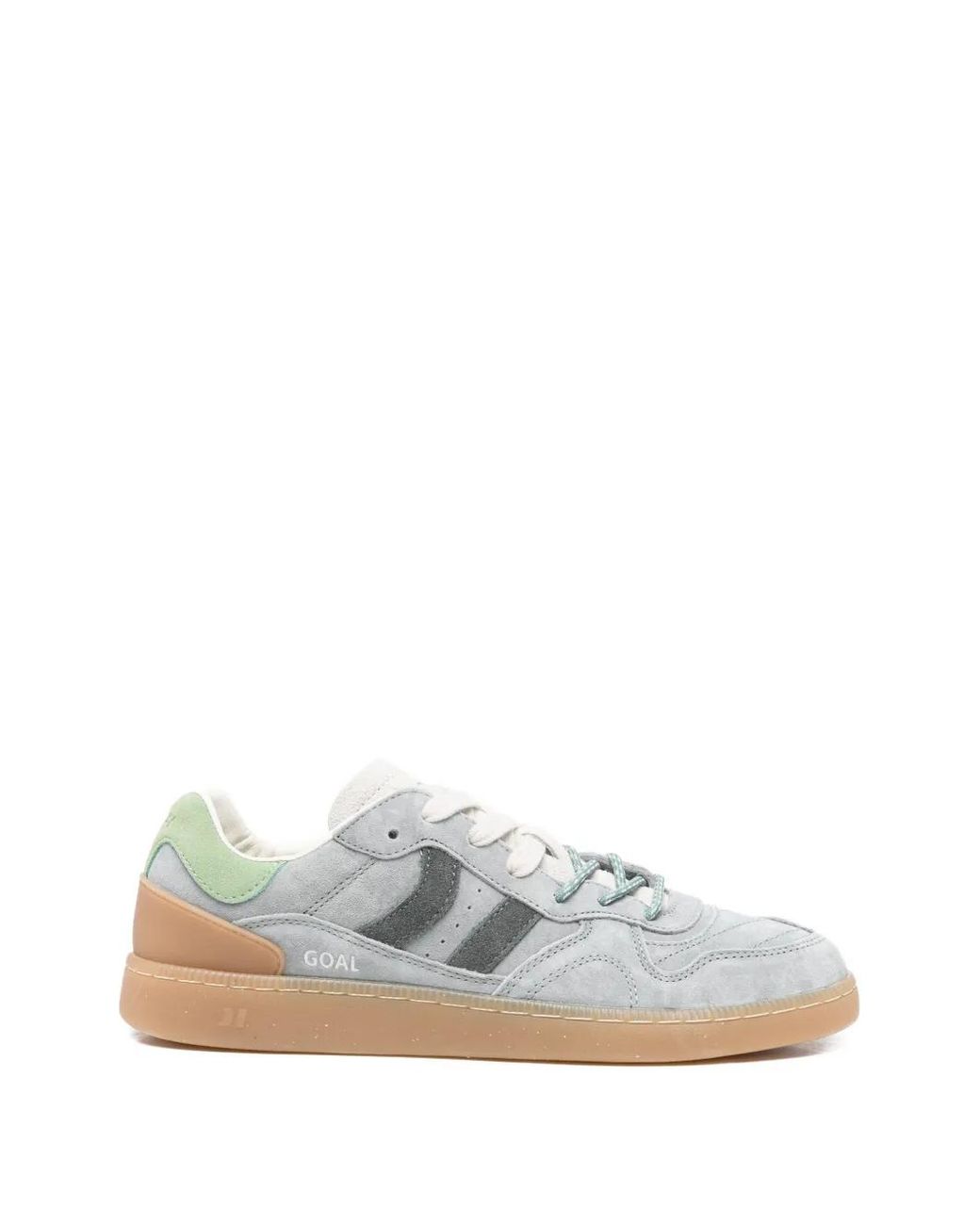 Coolway White Goal Suede Sneakers for men