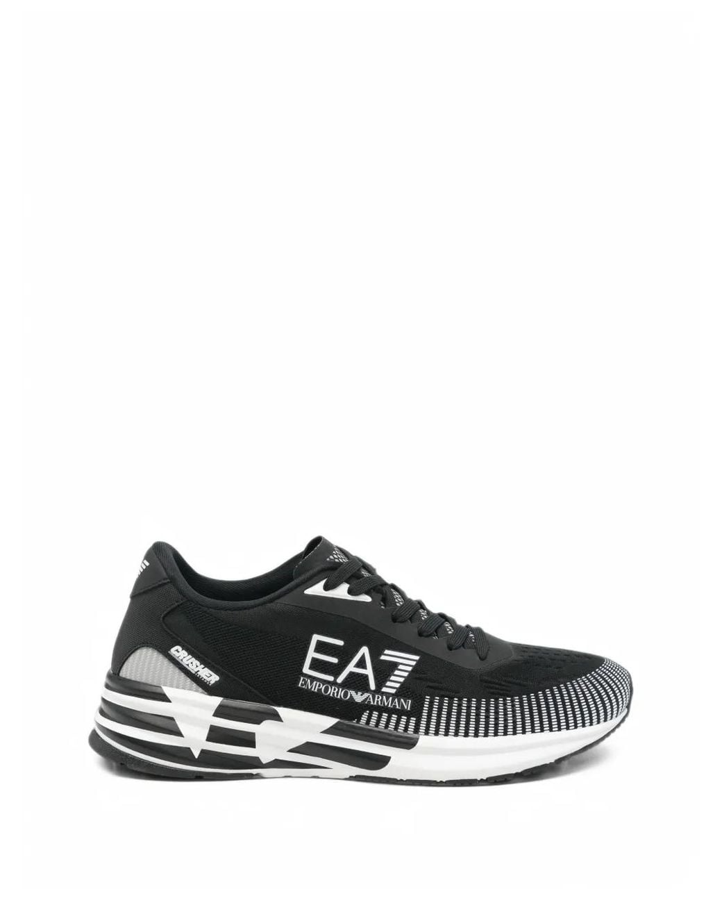 EA7 White Baskets Crusher Distance for men