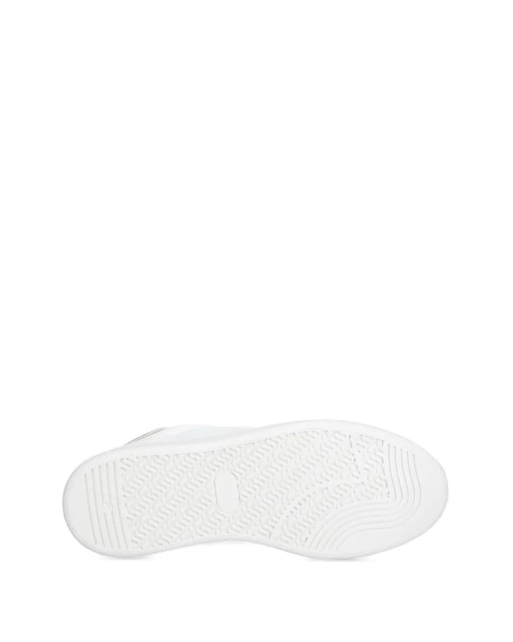 Twinset White Leather Sneakers