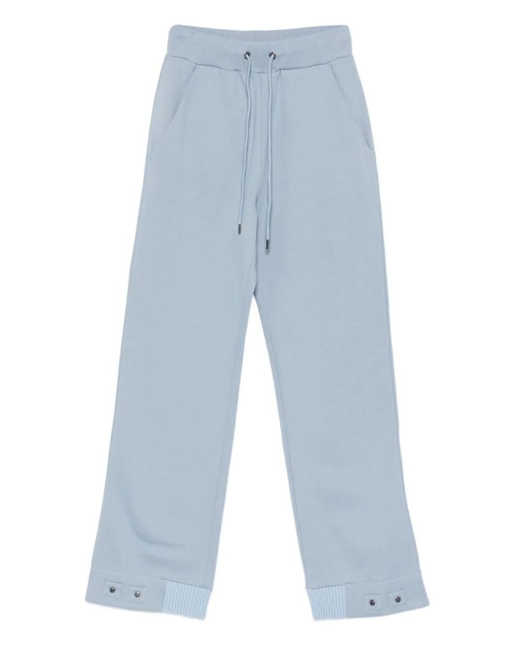Iceberg Blue Drawstring Track Pants