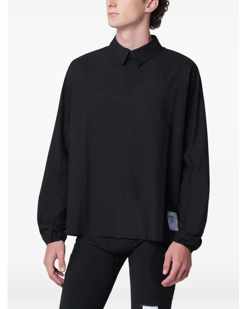 Satisfy Black Ambientwarp River Shirt for men