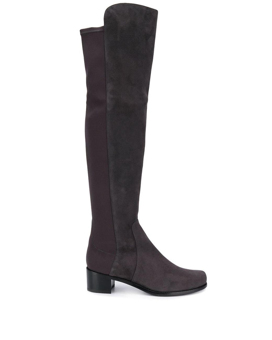stuart weitzman light grey boots