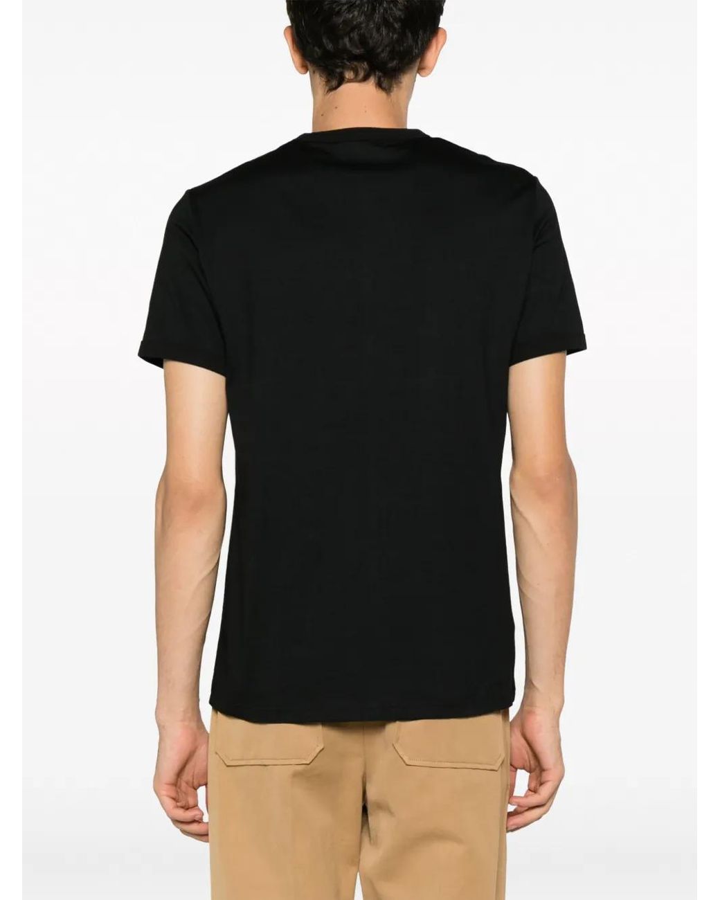 Fred Perry Black Fp Ringer T-Shirt for men