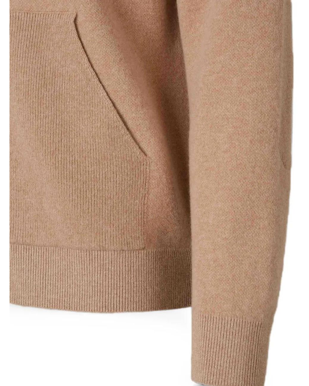 Canali Natural Zip-Up Elbow-Patch Sweater for men