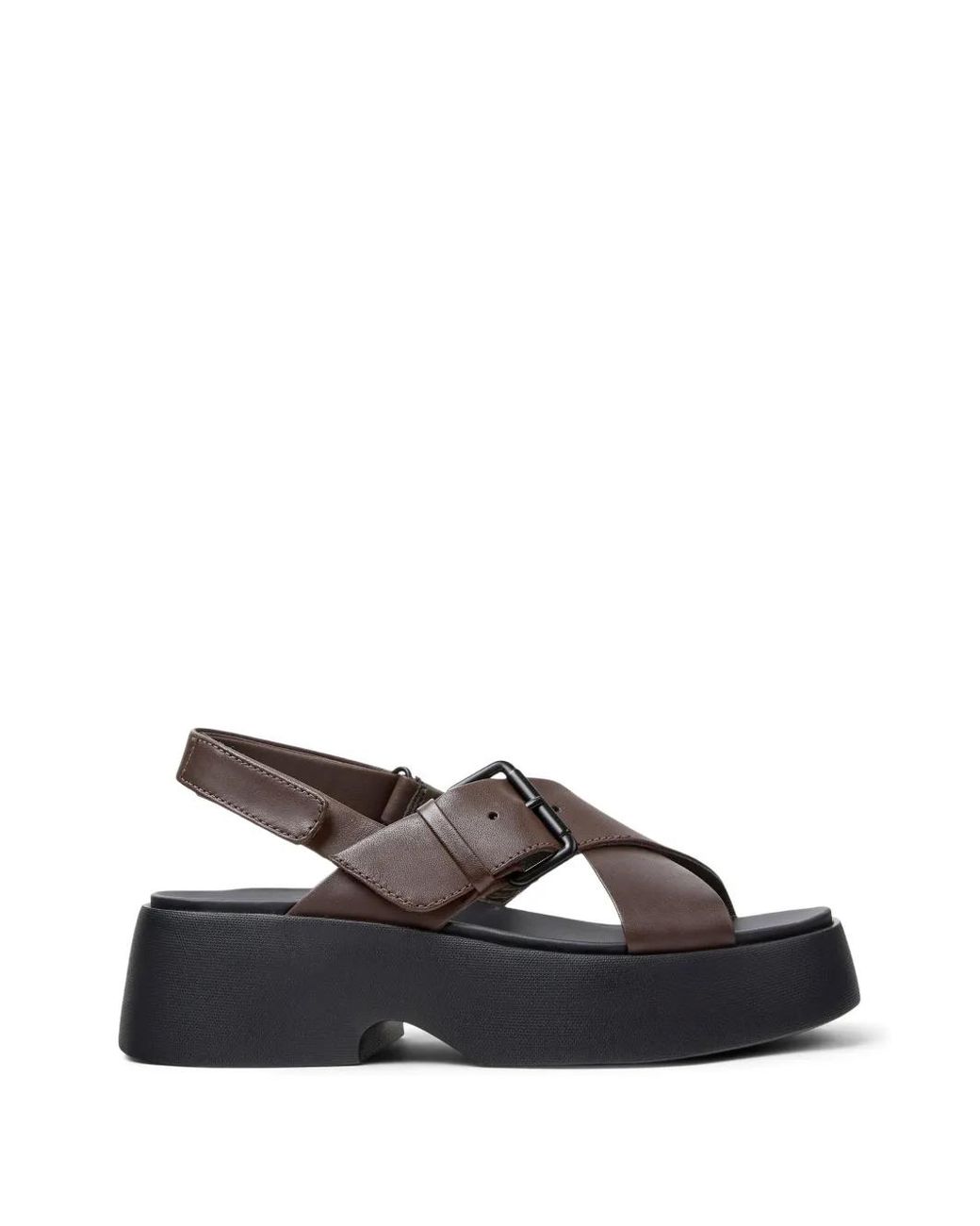 Camper Multicolor Sandales En Cuir Tasha À Boucles