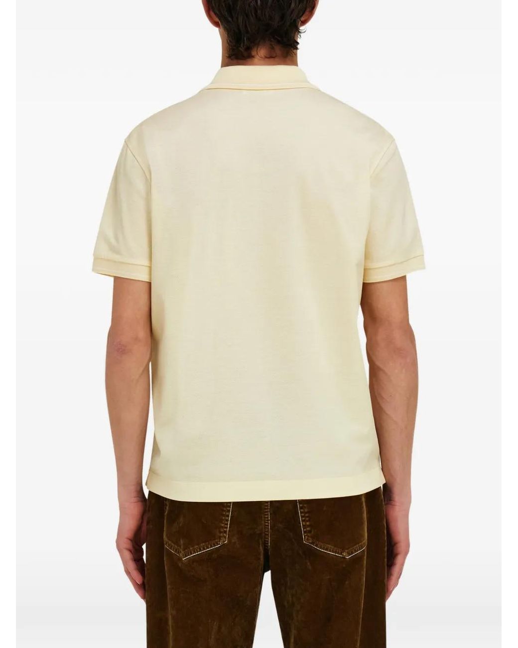 Ferragamo Natural Gancini Polo Shirt for men