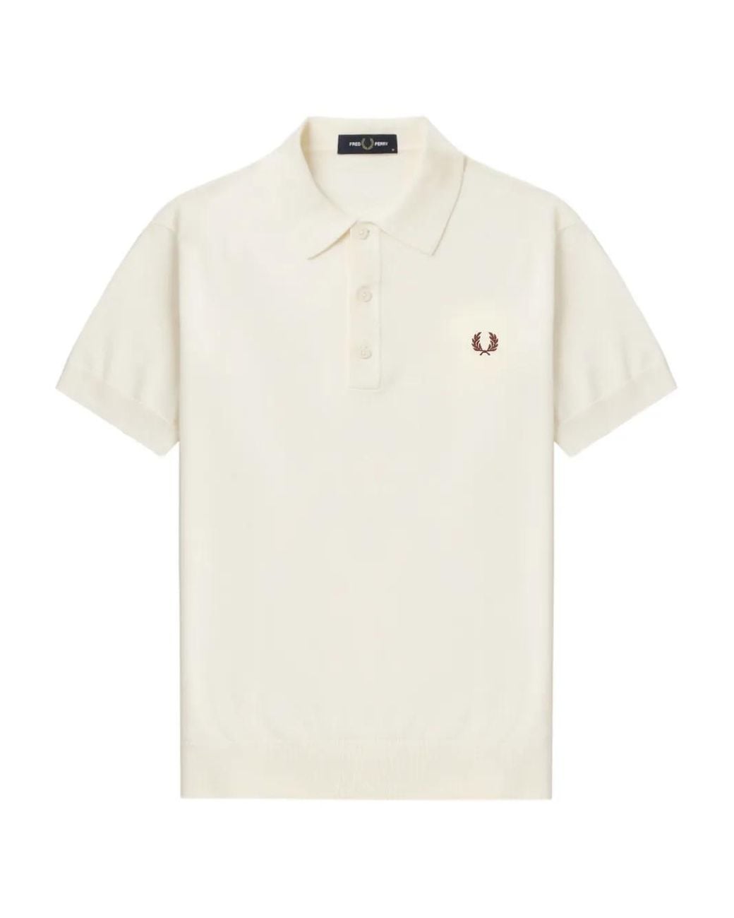 Fred Perry White The Shirt for men