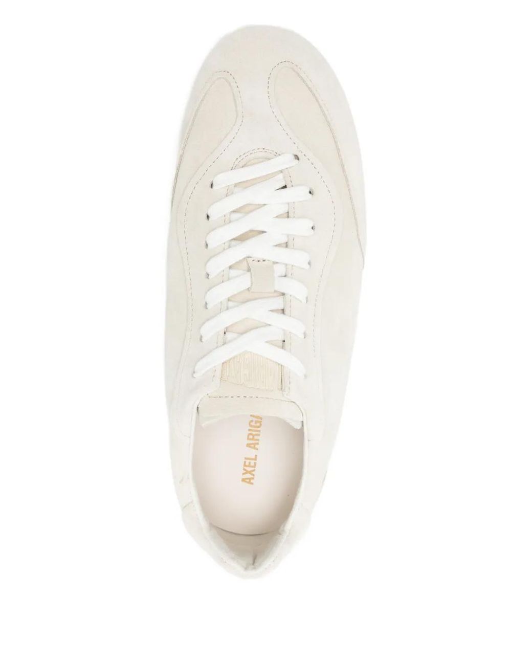 Axel Arigato White Suede Upper Sneakers With Flat Laces for men
