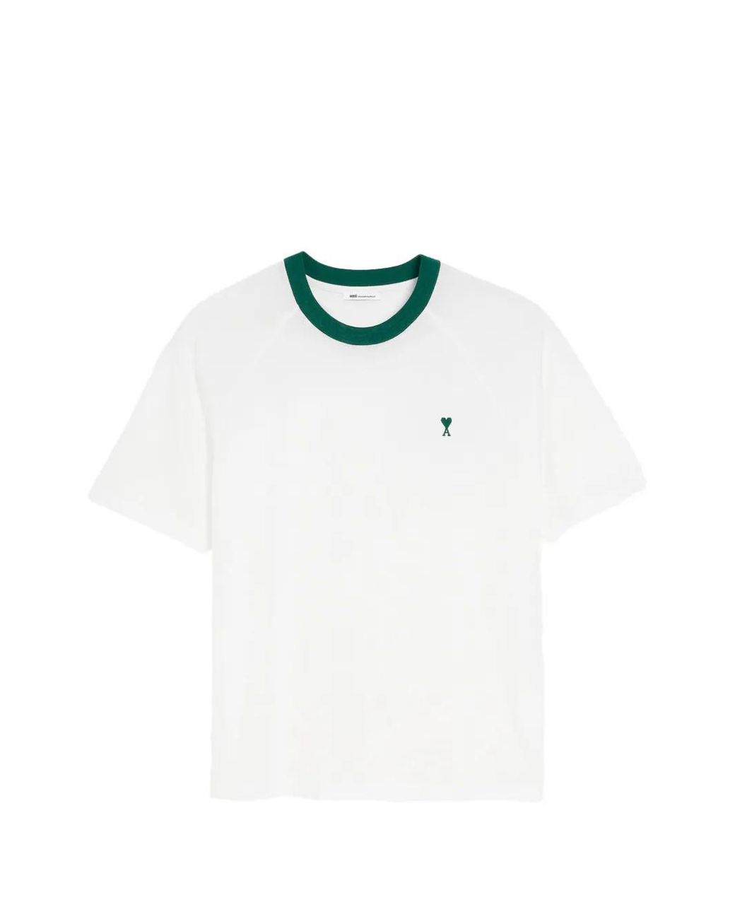 AMI White T-Shirt Ami De Cœur En Coton for men