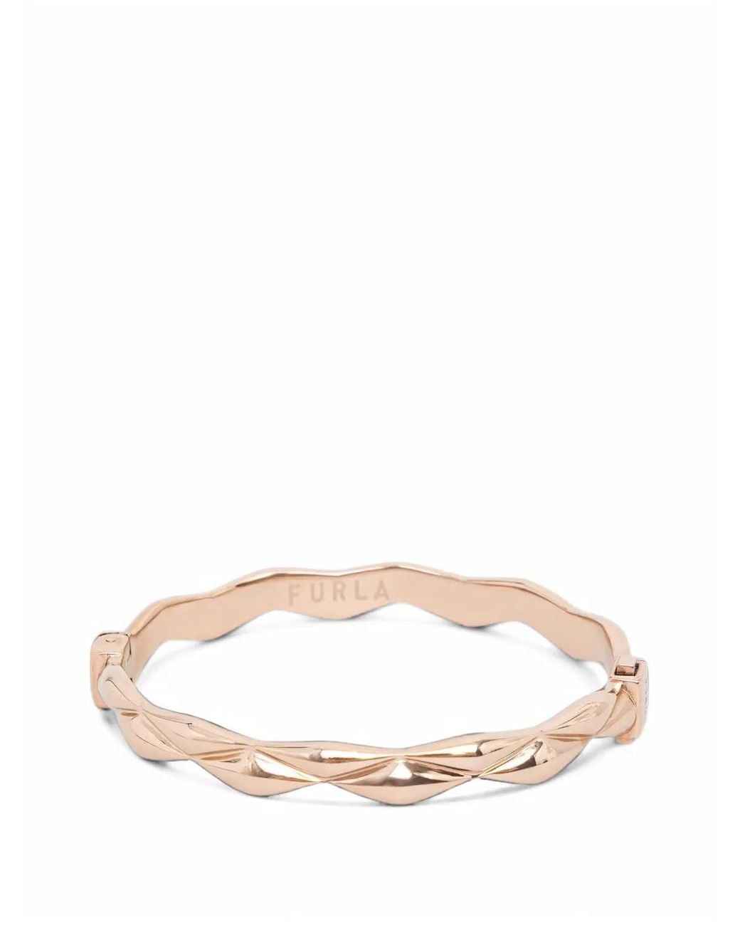 Furla Pink Twisted Bangle