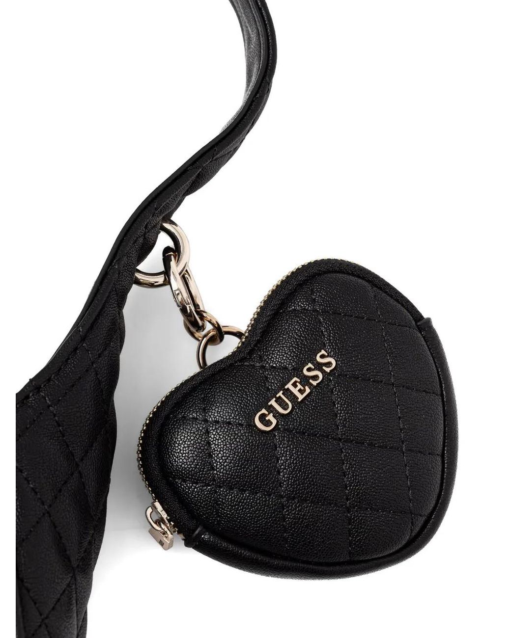 Guess Black Atabey Logo-Detail Tote Bag