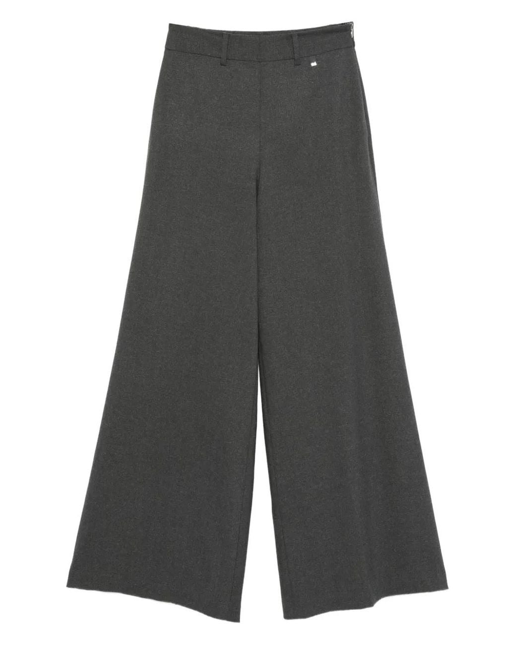 Wide Trousers Herno de color Gray