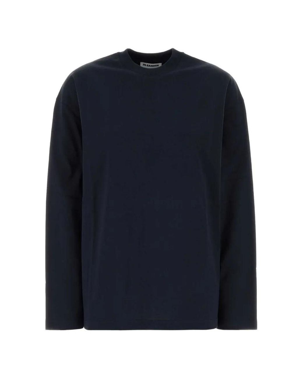 Jil Sander Blue Long-Sleeve T-Shirt