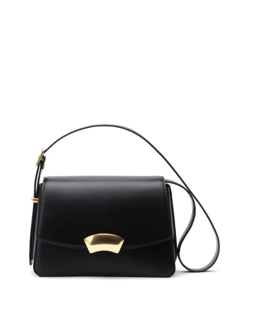 3.1 Phillip Lim Black Medium Id Leather Shoulder Bag