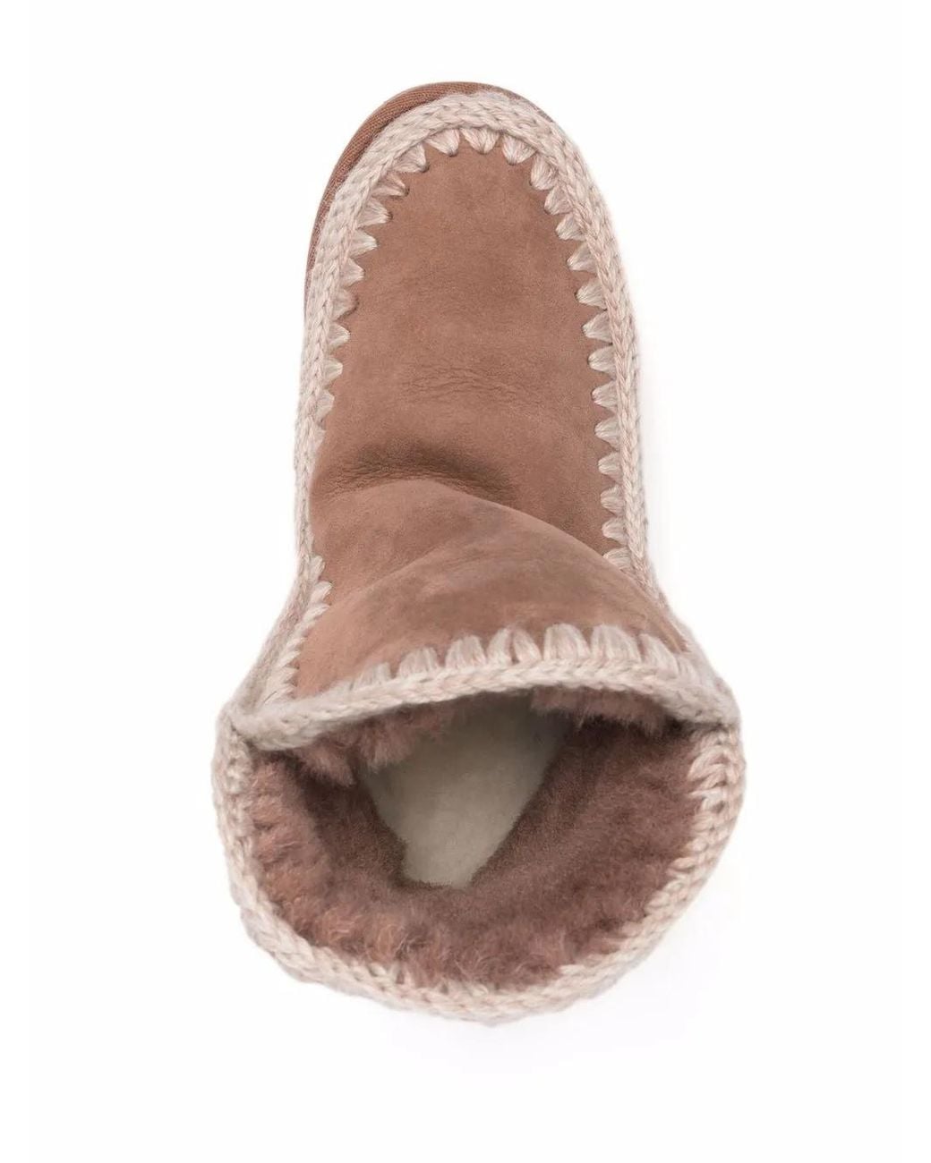 Mou Brown Shearling-Lined Sheepskin Boots
