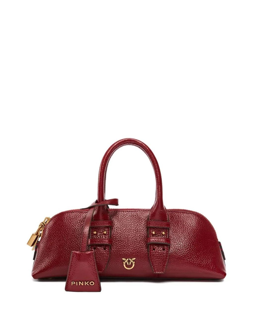 Pinko Red Escape Bag Horizontal Small Handbag