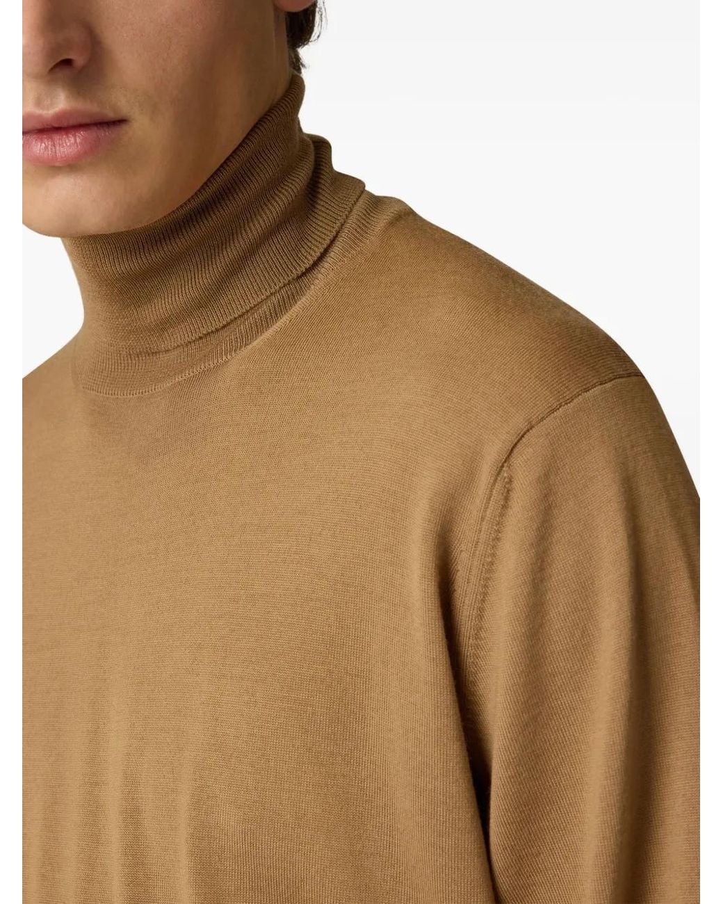 Pull À Col Roulé Lardini pour homme en coloris Natural
